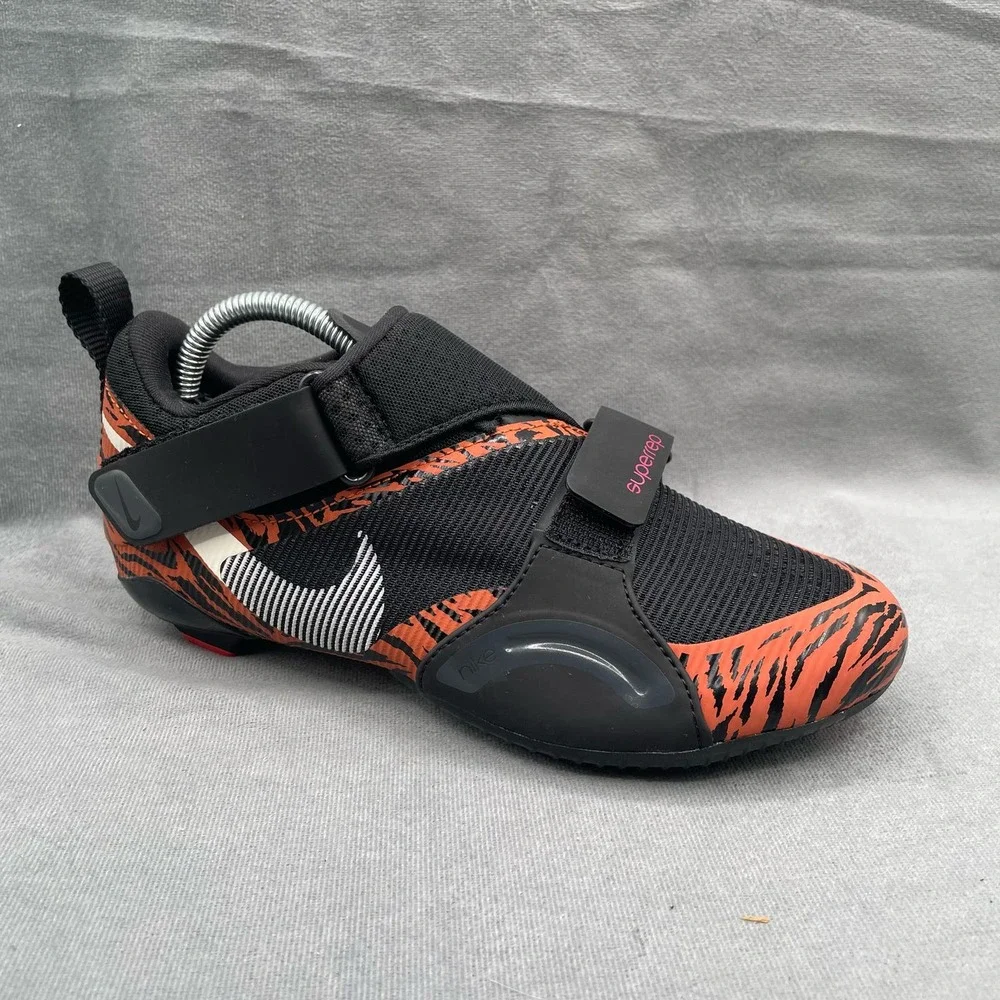 Nike SuperRep Cycle‎ Women’s Indoor Cycling Shoes Black Orange Size 6